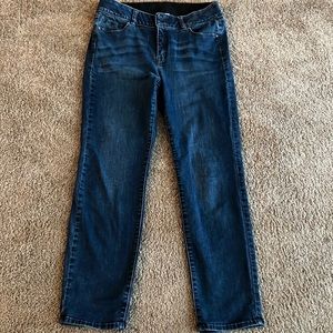 Classic Dark Wash Skinny Jeans | Lane Bryant Denim | Gently Used